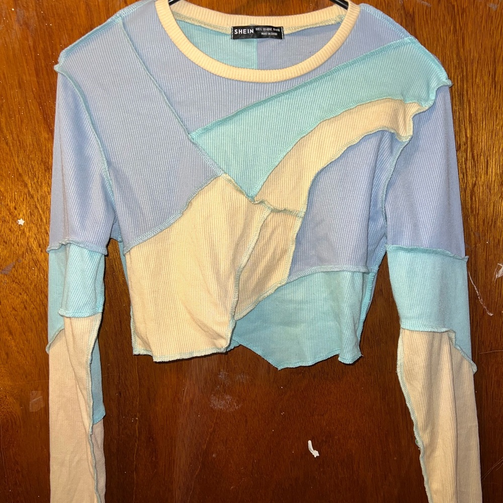 Patchwork Shein Crop